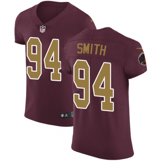 Nike Redskins #94 Preston Smith Burgundy Red Alternate Mens Stitched NFL Vapor Untouchable Elite Jersey Nike Redskins #94 Preston Smith Burgundy Red Alternate Mens Stitched NFL Vapor Untouchable Elite Jersey