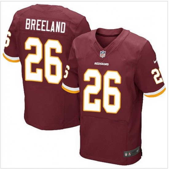Nike Washington Redskins #26 Bashaud Breeland Burgundy Red Team Color Mens Stitched NFL Elite Jersey Nike Washington Redskins #26 Bashaud Breeland Burgundy Red Team Color Mens Stitched NFL Elite Jersey