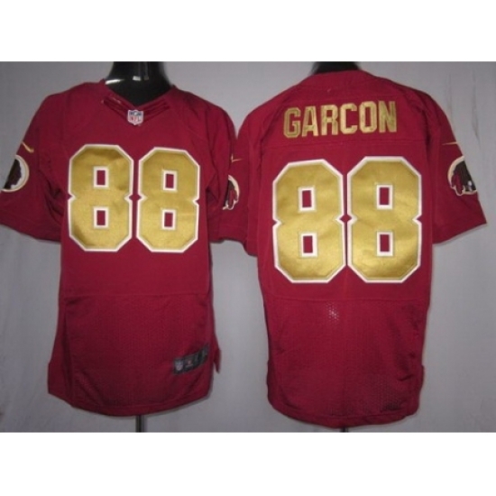 Nike Washington Redskins 88 Pierre Garcon Red Elite Gold Number NFL Jersey Nike Washington Redskins 88 Pierre Garcon Red Elite Gold Number NFL Jersey
