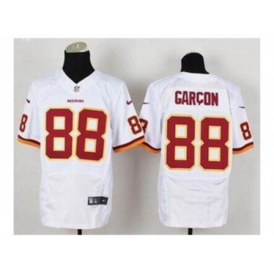 Nike Washington Redskins 88 Pierre Garcon white Elite NFL Jersey Nike Washington Redskins 88 Pierre Garcon white Elite NFL Jersey