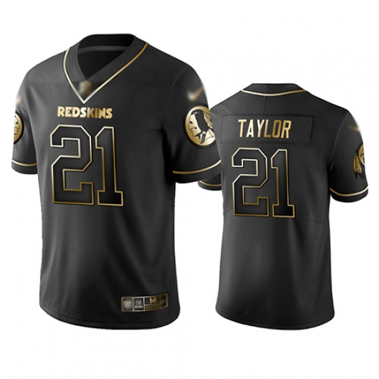 Redskins 21 Sean Taylor Black Men Stitched Football Limited Golden Edition Jersey Redskins 21 Sean Taylor Black Men Stitched Football Limited Golden Edition Jersey