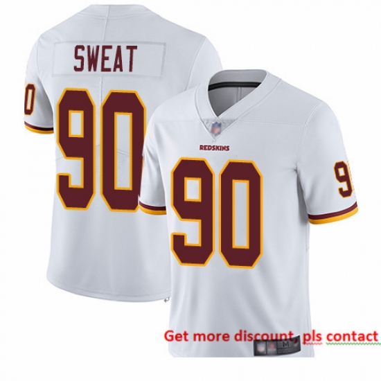 Redskins 90 Montez Sweat White Men Stitched Football Vapor Untouchable Limited Jersey Redskins 90 Montez Sweat White Men Stitched Football Vapor Untouchable Limited Jersey