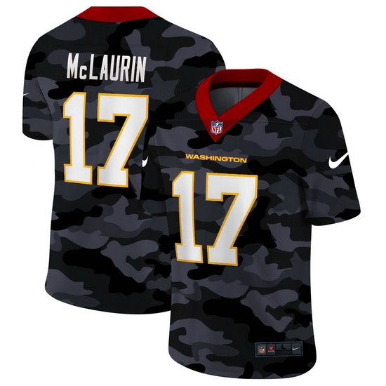 Washington Redskins 17 Terry McLaurin Men Nike 2020 Black CAMO Vapor Untouchable Limited Stitched NFL Jersey Washington Redskins 17 Terry McLaurin Men Nike 2020 Black CAMO Vapor Untouchable Limited Stitched NFL Jersey