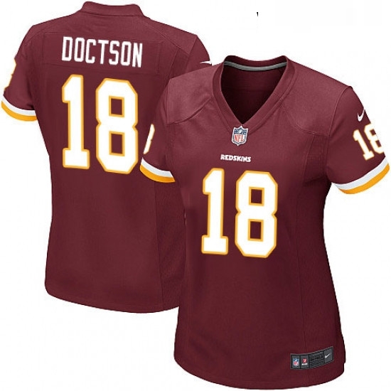 Womens Nike Washington Redskins 18 Josh Doctson Game Burgundy Red Team Color NFL Jersey Womens Nike Washington Redskins 18 Josh Doctson Game Burgundy Red Team Color NFL Jersey