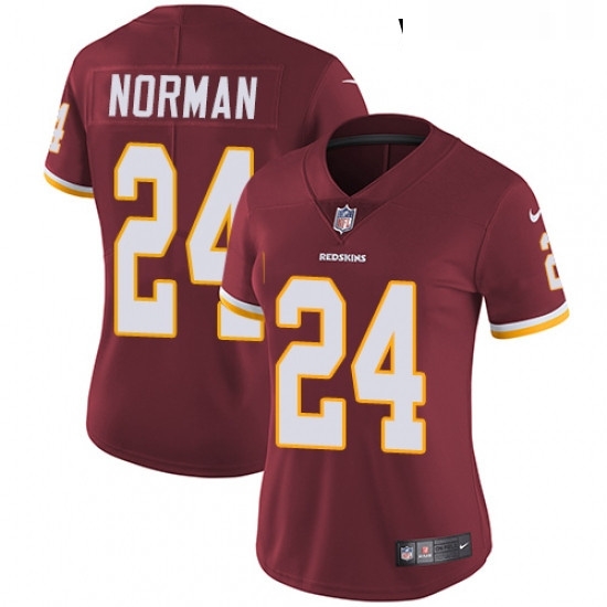 Womens Nike Washington Redskins 24 Josh Norman Burgundy Red Team Color Vapor Untouchable Limited Player NFL Jersey Womens Nike Washington Redskins 24 Josh Norman Burgundy Red Team Color Vapor Untouchable Limited Player NFL Jersey