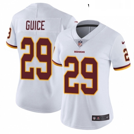 Womens Nike Washington Redskins 29 Derrius Guice White Vapor Untouchable Elite Player NFL Jersey Womens Nike Washington Redskins 29 Derrius Guice White Vapor Untouchable Elite Player NFL Jersey