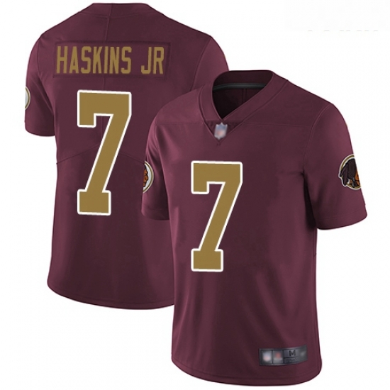 Redskins #7 Dwayne Haskins Jr Burgundy Red Alternate Youth Stitched Football Vapor Untouchable Limited Jersey Redskins #7 Dwayne Haskins Jr Burgundy Red Alternate Youth Stitched Football Vapor Untouchable Limited Jersey