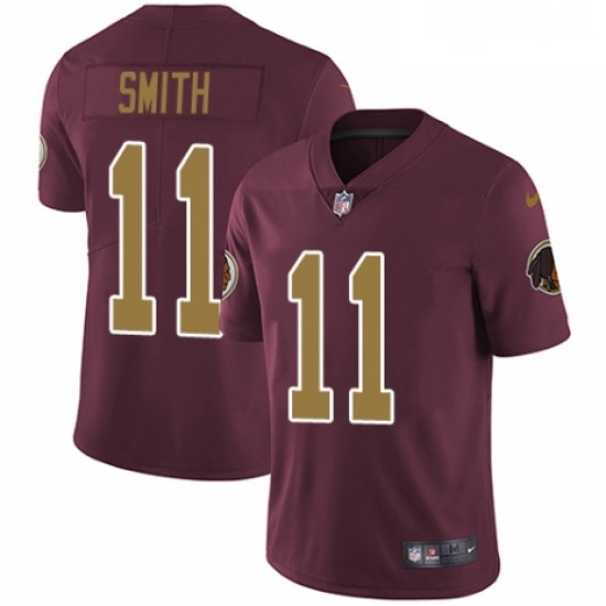 Youth Nike Washington Redskins 11 Alex Smith Burgundy RedGold Number Alternate 80TH Anniversary Vapor Untouchable Limited Player NFL Jersey Youth Nike Washington Redskins 11 Alex Smith Burgundy RedGold Number Alternate 80TH Anniversary Vapor Untouchable Limited Player NFL Jersey