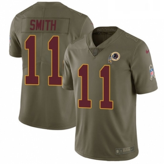 Youth Nike Washington Redskins 11 Alex Smith Limited Olive 2017 Salute to Service NFL Jersey Youth Nike Washington Redskins 11 Alex Smith Limited Olive 2017 Salute to Service NFL Jersey