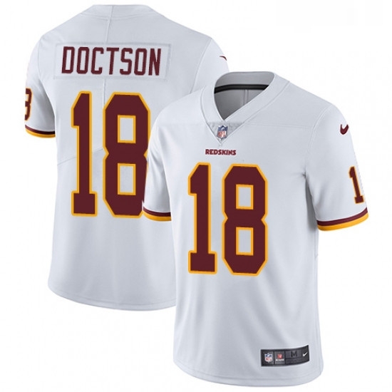 Youth Nike Washington Redskins 18 Josh Doctson White Vapor Untouchable Limited Player NFL Jersey Youth Nike Washington Redskins 18 Josh Doctson White Vapor Untouchable Limited Player NFL Jersey