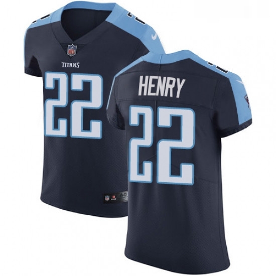 Mens Nike Tennessee Titans 22 Derrick Henry Navy Blue Alternate Vapor Untouchable Elite Player NFL Jersey Mens Nike Tennessee Titans 22 Derrick Henry Navy Blue Alternate Vapor Untouchable Elite Player NFL Jersey