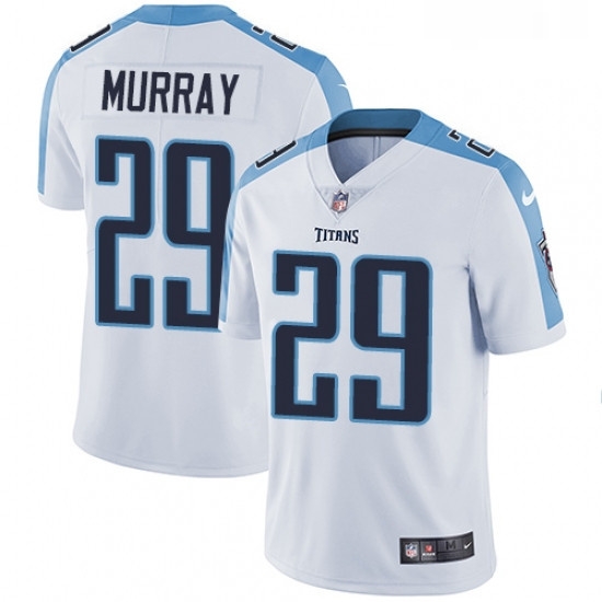 Mens Nike Tennessee Titans 29 DeMarco Murray White Vapor Untouchable Limited Player NFL Jersey Mens Nike Tennessee Titans 29 DeMarco Murray White Vapor Untouchable Limited Player NFL Jersey