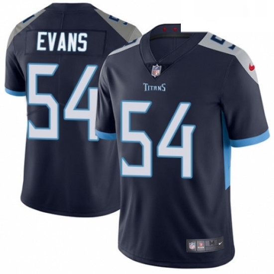 Mens Nike Tennessee Titans 54 Rashaan Evans Navy Blue Team Color Vapor Untouchable Limited Player NFL Jersey Mens Nike Tennessee Titans 54 Rashaan Evans Navy Blue Team Color Vapor Untouchable Limited Player NFL Jersey