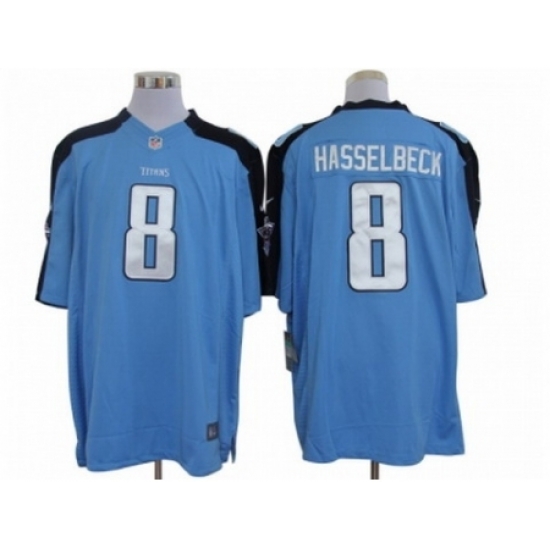 Nike Tennessee Titans 8 Matt Hasselbeck Blue Limited NFL Jersey Nike Tennessee Titans 8 Matt Hasselbeck Blue Limited NFL Jersey