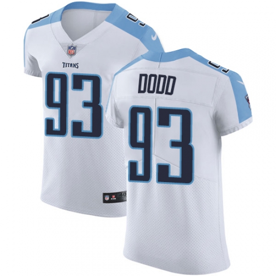 Nike Titans #93 Kevin Dodd White Mens Stitched NFL Vapor Untouchable Elite Jersey Nike Titans #93 Kevin Dodd White Mens Stitched NFL Vapor Untouchable Elite Jersey