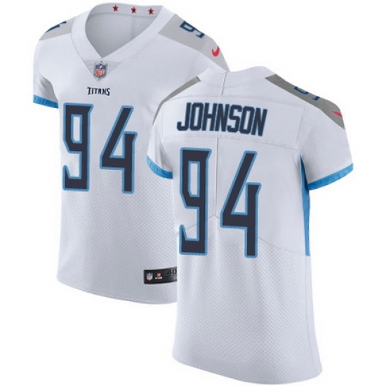 Nike Titans #94 Austin Johnson White Mens Stitched NFL Vapor Untouchable Elite Jersey Nike Titans #94 Austin Johnson White Mens Stitched NFL Vapor Untouchable Elite Jersey