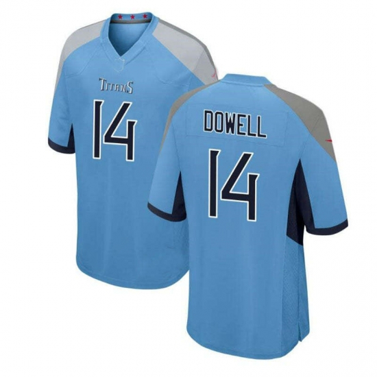 Tennessee Titans 14 Colton Dowell Light Blue Stitched Vapor Limited Football Jerseys Tennessee Titans 14 Colton Dowell Light Blue Stitched Vapor Limited Football Jerseys