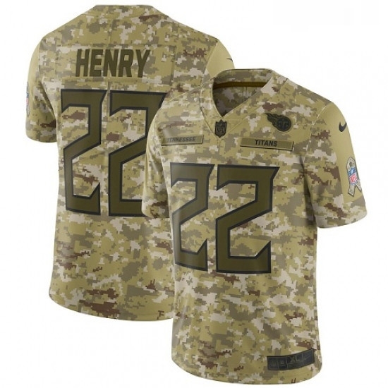 Youth Nike Tennessee Titans 22 Derrick Henry Limited Camo 2018 Salute to Service NFL Jersey Youth Nike Tennessee Titans 22 Derrick Henry Limited Camo 2018 Salute to Service NFL Jersey