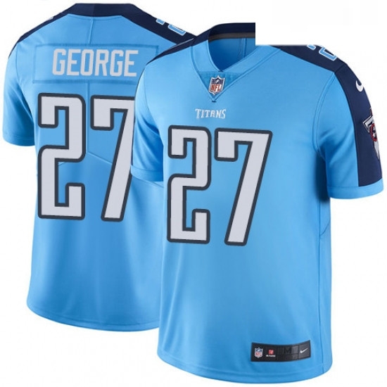 Youth Nike Tennessee Titans 27 Eddie George Light Blue Team Color Vapor Untouchable Limited Player NFL Jersey Youth Nike Tennessee Titans 27 Eddie George Light Blue Team Color Vapor Untouchable Limited Player NFL Jersey