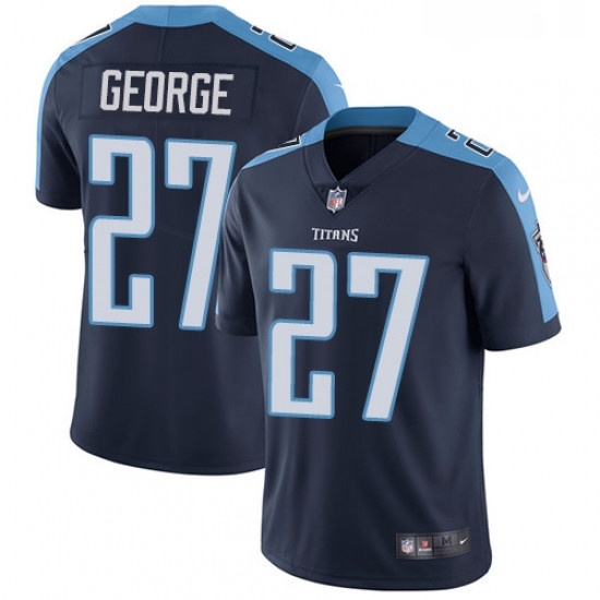 Youth Nike Tennessee Titans 27 Eddie George Navy Blue Alternate Vapor Untouchable Limited Player NFL Jersey Youth Nike Tennessee Titans 27 Eddie George Navy Blue Alternate Vapor Untouchable Limited Player NFL Jersey