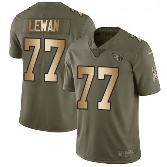Youth Nike Tennessee Titans 77 Taylor Lewan Limited OliveGold 2017 Salute to Service NFL Jersey Youth Nike Tennessee Titans 77 Taylor Lewan Limited OliveGold 2017 Salute to Service NFL Jersey