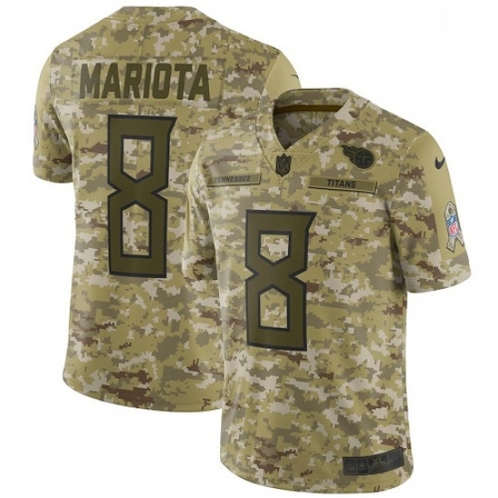 Youth Nike Tennessee Titans 8 Marcus Mariota Limited Camo 2018 Salute to Service NFL Jersey Youth Nike Tennessee Titans 8 Marcus Mariota Limited Camo 2018 Salute to Service NFL Jersey