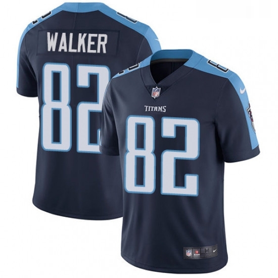 Youth Nike Tennessee Titans 82 Delanie Walker Navy Blue Alternate Vapor Untouchable Limited Player NFL Jersey Youth Nike Tennessee Titans 82 Delanie Walker Navy Blue Alternate Vapor Untouchable Limited Player NFL Jersey