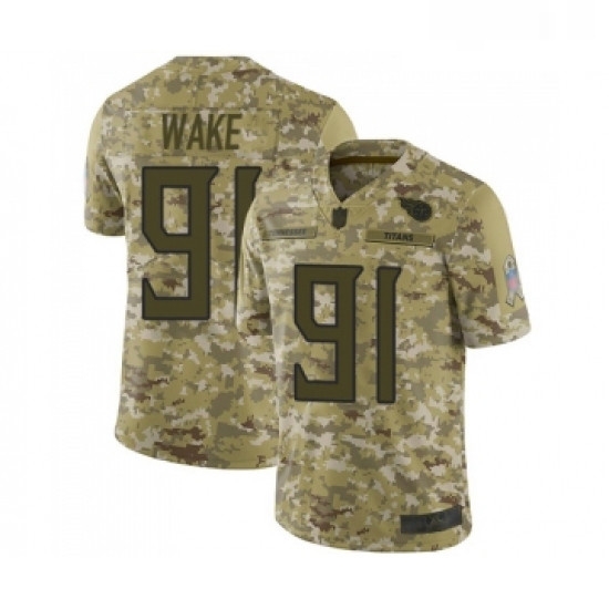 Youth Tennessee Titans 91 Cameron Wake Limited Camo 2018 Salute to Service Football Jersey Youth Tennessee Titans 91 Cameron Wake Limited Camo 2018 Salute to Service Football Jersey