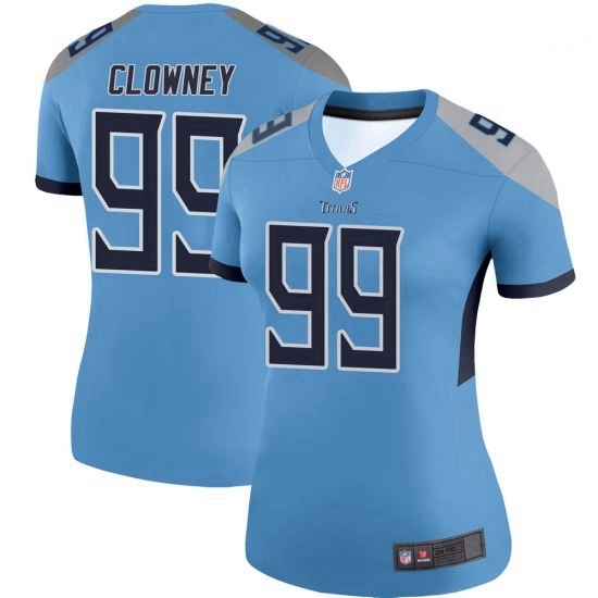 Women Tennessee Titans 99 Jadeveon Clowney Light Blue Vapor Untouchable Limited Jersey Women Tennessee Titans 99 Jadeveon Clowney Light Blue Vapor Untouchable Limited Jersey
