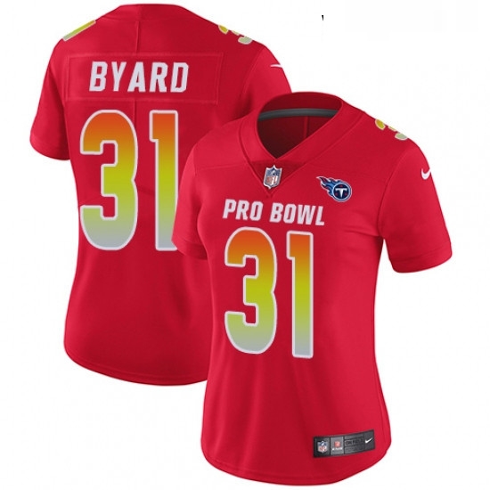 Womens Nike Tennessee Titans 31 Kevin Byard Limited Red 2018 Pro Bowl NFL Jersey Womens Nike Tennessee Titans 31 Kevin Byard Limited Red 2018 Pro Bowl NFL Jersey