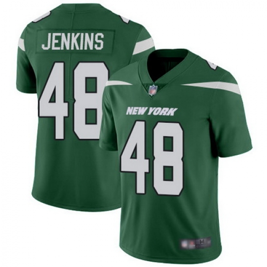 Jets #48 Jordan Jenkins Green Team Color Men Stitched Football Vapor Untouchable Limited Jersey Jets #48 Jordan Jenkins Green Team Color Men Stitched Football Vapor Untouchable Limited Jersey