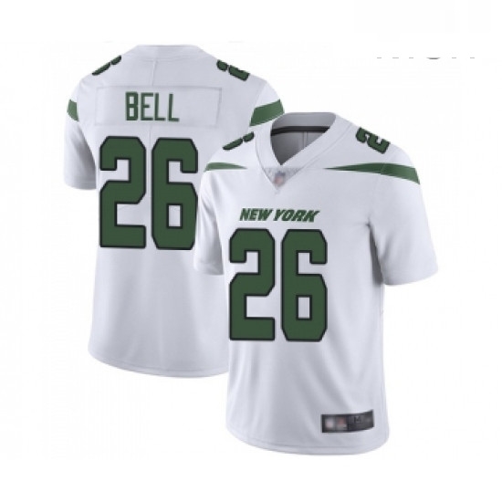 Mens New York Jets 26 Le Veon Bell White Vapor Untouchable Limited Player Football Jersey Mens New York Jets 26 Le Veon Bell White Vapor Untouchable Limited Player Football Jersey