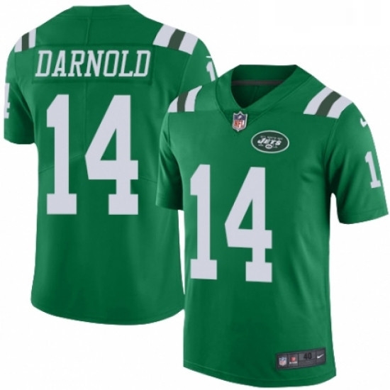 Mens Nike New York Jets 14 Sam Darnold Limited Green Rush Vapor Untouchable NFL Jersey Mens Nike New York Jets 14 Sam Darnold Limited Green Rush Vapor Untouchable NFL Jersey