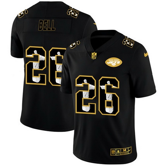 New York Jets 26 Le 27Veon Bell Men Nike Carbon Black Vapor Cristo Redentor Limited NFL Jersey New York Jets 26 Le 27Veon Bell Men Nike Carbon Black Vapor Cristo Redentor Limited NFL Jersey