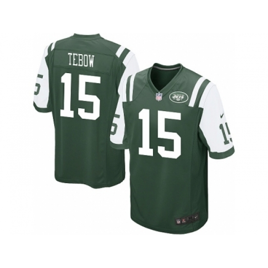 Nike New York Jets 15 Tim Tebow green Game NFL Jersey Nike New York Jets 15 Tim Tebow green Game NFL Jersey