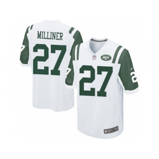 Nike New York Jets 27 Dee Milliner White Game NFL Jersey Nike New York Jets 27 Dee Milliner White Game NFL Jersey