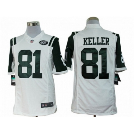 Nike New York Jets 81 Dustin Keller White Limited NFL Jersey Nike New York Jets 81 Dustin Keller White Limited NFL Jersey