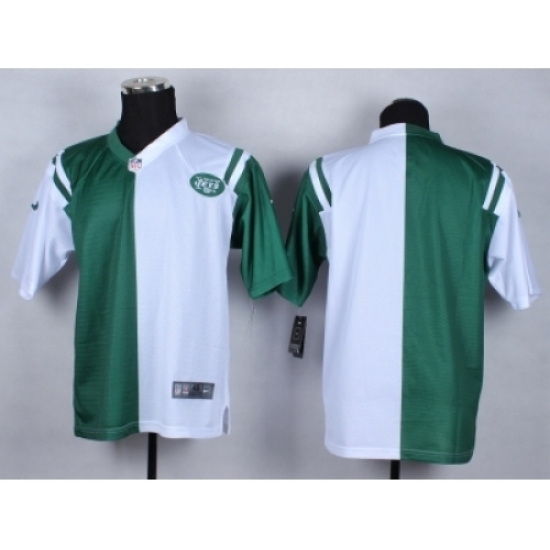 Nike New york jets Blank green white Elite Split NFL Jersey Nike New york jets Blank green white Elite Split NFL Jersey