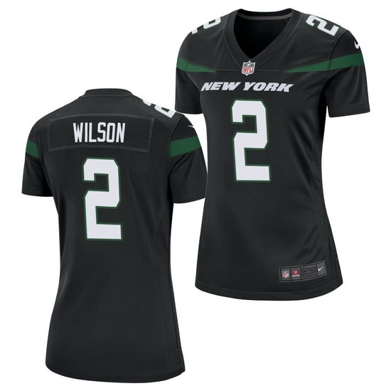 Women Nike New York Jets #2 Zach Wilson Black Vapor Limited Jersey Women Nike New York Jets #2 Zach Wilson Black Vapor Limited Jersey
