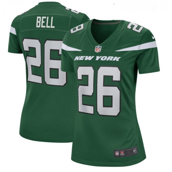 Womens New York Jets 26 Le Veon Bell Nike Game Jersey Green Womens New York Jets 26 Le Veon Bell Nike Game Jersey Green