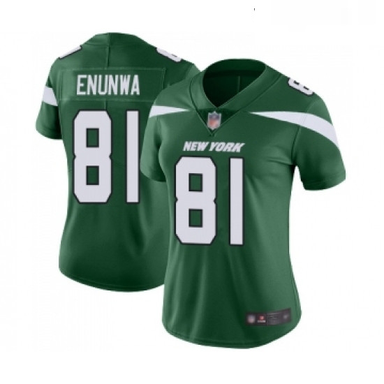 Womens New York Jets 81 Quincy Enunwa Green Team Color Vapor Untouchable Limited Player Football Jersey Womens New York Jets 81 Quincy Enunwa Green Team Color Vapor Untouchable Limited Player Football Jersey