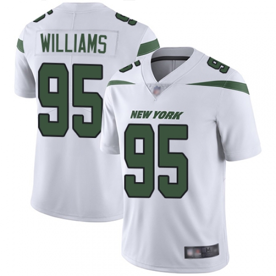 Jets 95 Quinnen Williams White Youth Stitched Football Vapor Untouchable Limited Jersey Jets 95 Quinnen Williams White Youth Stitched Football Vapor Untouchable Limited Jersey