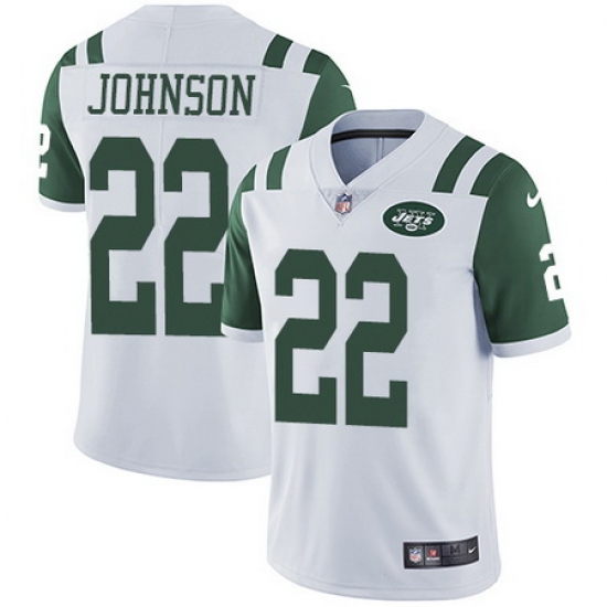 Nike Jets #22 Trumaine Johnson White Youth Stitched NFL Vapor Untouchable Limited Jersey Nike Jets #22 Trumaine Johnson White Youth Stitched NFL Vapor Untouchable Limited Jersey