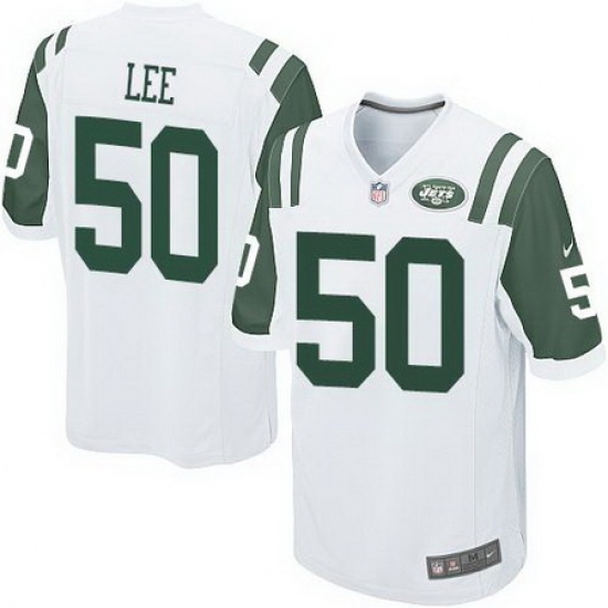Nike Jets #50 Darron Lee White Youth Stitched NFL Elite Jersey Nike Jets #50 Darron Lee White Youth Stitched NFL Elite Jersey