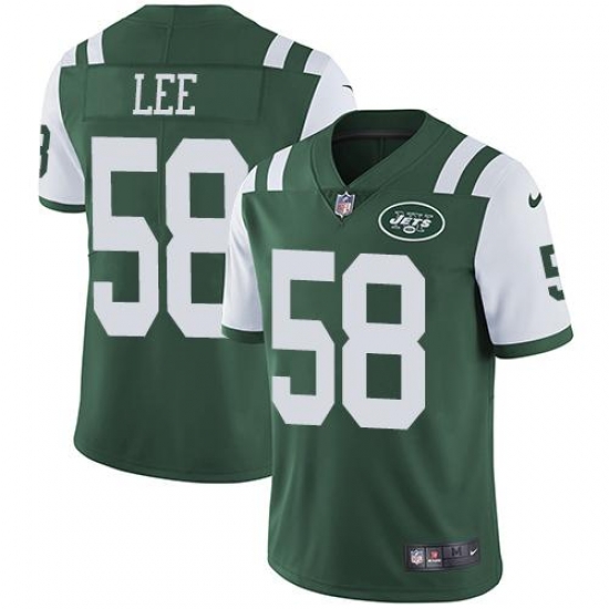 Nike Jets #58 Darron Lee Green Team Color Youth Stitched NFL Vapor Untouchable Limited Jersey Nike Jets #58 Darron Lee Green Team Color Youth Stitched NFL Vapor Untouchable Limited Jersey