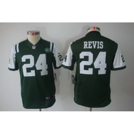 Nike Youth New York Jets #24 Revis Green Limited Jerseys Nike Youth New York Jets #24 Revis Green Limited Jerseys