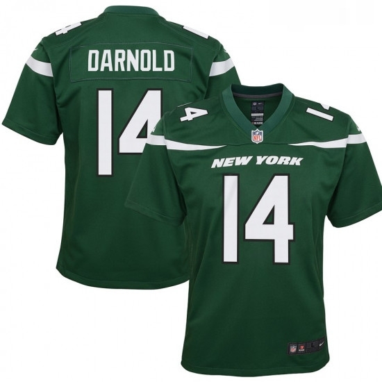 Youth New York Jets 14 Sam Darnold Game Jersey Green Youth New York Jets 14 Sam Darnold Game Jersey Green