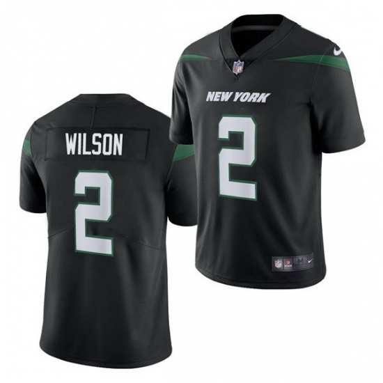 Youth Nike New York Jets #2 Zach Wilson Black Vapor Limited Jersey Youth Nike New York Jets #2 Zach Wilson Black Vapor Limited Jersey