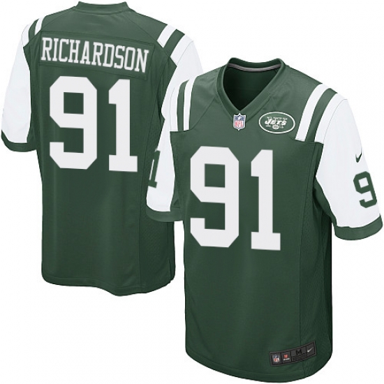 Youth Nike New York Jets #91 Sheldon Richardson Limited Green Team Color NFL Jersey Youth Nike New York Jets #91 Sheldon Richardson Limited Green Team Color NFL Jersey