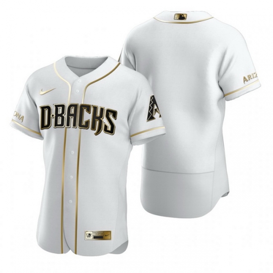 Arizona Diamondbacks Blank White Nike Mens Authentic Golden Edition MLB Jersey Arizona Diamondbacks Blank White Nike Mens Authentic Golden Edition MLB Jersey